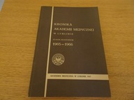 Kronika Akademii Medycznej w Lublinie za rok akademicki 1965-66 Lublin