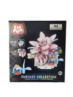 Klocki FANTASY COLLECTION FLOWERS COLLECTION 155 el.Kwiaty Mini Klocki 6+