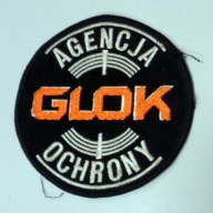 Agencja Ochrony GLOK - naszywka.