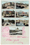 Niemcy - Berlin - widoki 7 mostów - 1906 r