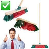 SZCZOTKA ZMIOTKA ULICÓWKA MIOTŁA DO ZAMIATANIA OPRAWNA 160 cm NOWA | BEGRIS