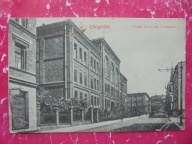 CHORZÓW KONIGSHUTTE BYTOM UL. POWSTAŃCÓW TEMPELSTRASSE MIT GYMNASIUM 1910 R