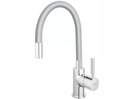 Bateria kuchenna stojąca Ferro o srebrny, szary