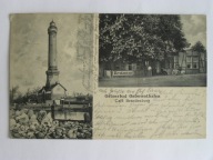 Świnoujście restauracja kawiarnia "Brandenburg" motocykl Warszów 1926