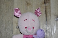 pluszak maskotka prosiaczek z Kubusia puchatka z grzechotką 26 cm