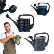 KONEWKA OGRODOWA Z SITKIEM DO PODLEWANIA ZRASZANIA 10L PODLEWACZKA CZARNA