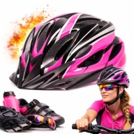 KASK ROWEROWY DAMSKI MTB ROWER ROLKI HULAJNOGA DESKA REGULOWANY UNIWERSALNY