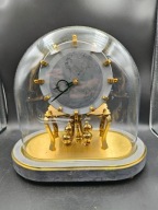 Stary zdobiony zegar roczniak Kundo rok 1966 do renowacji i naprawy