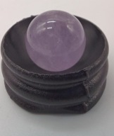 Kolekcja naturalny ametyst fiolet kulka #71 kula 14mm