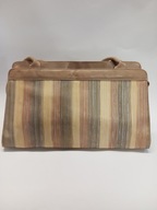 torebka beżowa żółta