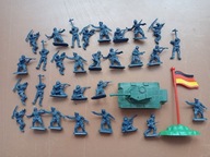Zestaw żołnierzyków 30 x sztuk figurki 1:72 PRL