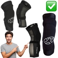 NAKOLANNIKI ROWEROWE MOCNE WYTRZYMAŁE Z PROTEKTORAMI ROZMIAR S | X-FACTOR