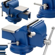 IMADŁO ŚLUSARSKIE 125MM Z KOWADŁEM OBROTOWE 360 MOCNE SOLIDNE STALOWE STAL