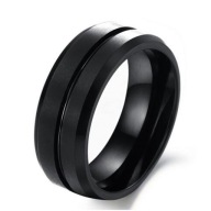WOLFRAMOWA OBRACZKA MATTE BLACK GUN R.16