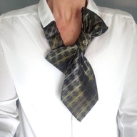 Ozdobny krawat dla kobiet