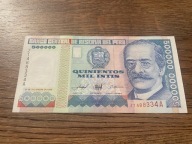Peru - 500000 intis - 1989 - UNC