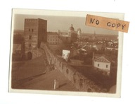 Łuck , zamek , mury obronne , kościół , cerkiew , budynki , ulice