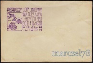 1939 PIERWSZY LOT LINIOWY WARSZAWA - LIBAN