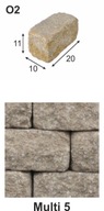 Cegła postarzana OLD2 Combet 20x10x11 Multi 5