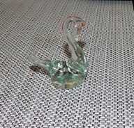 Figurka szklana Łabądż