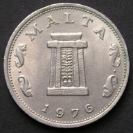 Malta 5 centów 1976 - stan 1/2