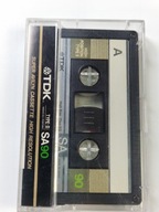 Kaseta magnetofonowa TDK SA90 1986