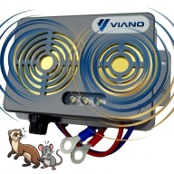 ODSTRASZACZ KUN GRYZONI DO SAMOCHODU VIANO ULTRADŹWIĘKI RADAR STROBOSKOP