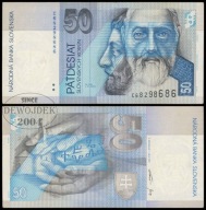 BNA - SŁOWACJA 50 Koron 1999 C 68298686 # P21c # VF++