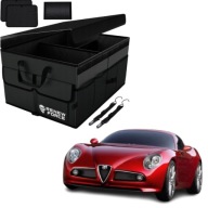 ORGANIZER SAMOCHODOWY DO BAGAŻNIKA ANTYPOŚLIZGOWY SKŁADANY 64L Z POKRYWA XL