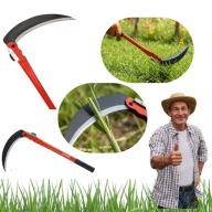 KOSA SKŁADANA RĘCZNA SIERP DO PODCINANIA CHWASTÓW TRAWY GAŁĘZI