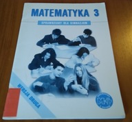Matematyka 3 sprawdziany dla klasy trzeciej gimnazjum z plusem Borowik wer2