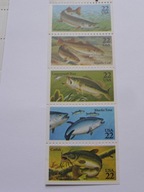 USA - ryby - Mi. 1792-96 ** strona z zeszyciku