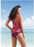SUPER TANKINI + FIGI ZE WZOREM 46