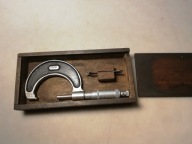 STARY MARKOWY MIKROMETR MORE & WRIGHT SHEFFIELD LTD ENGLAND No. 966