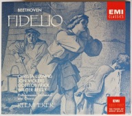 Beethoven Fidelio Christa Ludwig Jon Vickers Otto Klemperer EX- 2x CD Irl