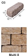 Cegła postarzana OLD3 Combet 30x10x11 Multi 8