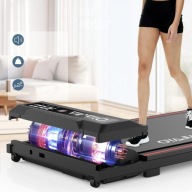 Bieżnia Oyajia składana 120kg LED Bluetooth cicha kompaktowa