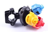 Głowica potrójna opryskiwacza na rurkę 22mm fi 7