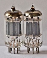 LAMPY SYLVANIA 6189 ECC82 12AU7 E82CC ECC802S PARA IDEALNA NOWE 100%