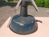 stara lampa uliczna lub przemyslowa emalia lata 50-60