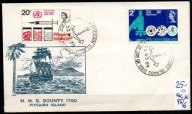 Pitcairn Island 13 , nr 95/ 6 , FDC , komplet