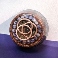 Orgonit talizman odpromiennik - z sodalitem