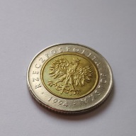 Moneta 5 zł 1994r Rzadka, super stan z prywatnej kolekcji