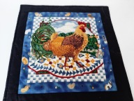 VINTAGE PODUSZKA Sunnybrook Farms firmy POSZEWKA NA PODUSZKĘ KOGUT