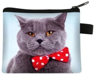 Portmonetka , Bilonówka - Kot - lekka i modna idealna na prezent
