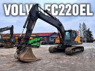Volvo EC220 EL koparka gasienicowa 25t, szybkozlacze, lyzka, kamery, klima