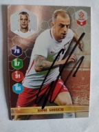 Kart panini autograf Polska Kamil Grosicki World Cup