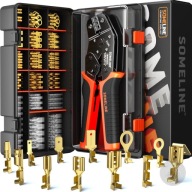 SZCZYPCE ZACISKOWE ZACISKARKA TULEJEK SOMELINE ZESTAW TULEJEK KABLOWYCH PRO