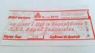stary bilet koszykówka POGOŃ Sosnowiec (2)