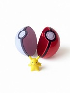 Pokemon Pokeball 7CM Kula + Losowa Figurka Gratis